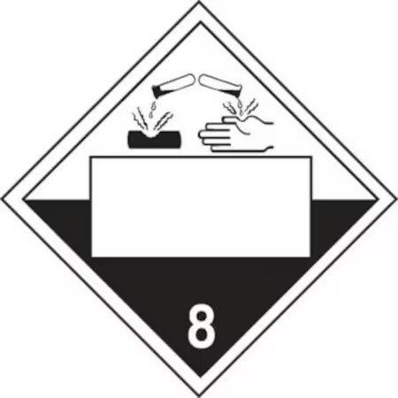 Accuform 10.75 in W, 10.75 in H, Adhesive Poly MPL800VS100